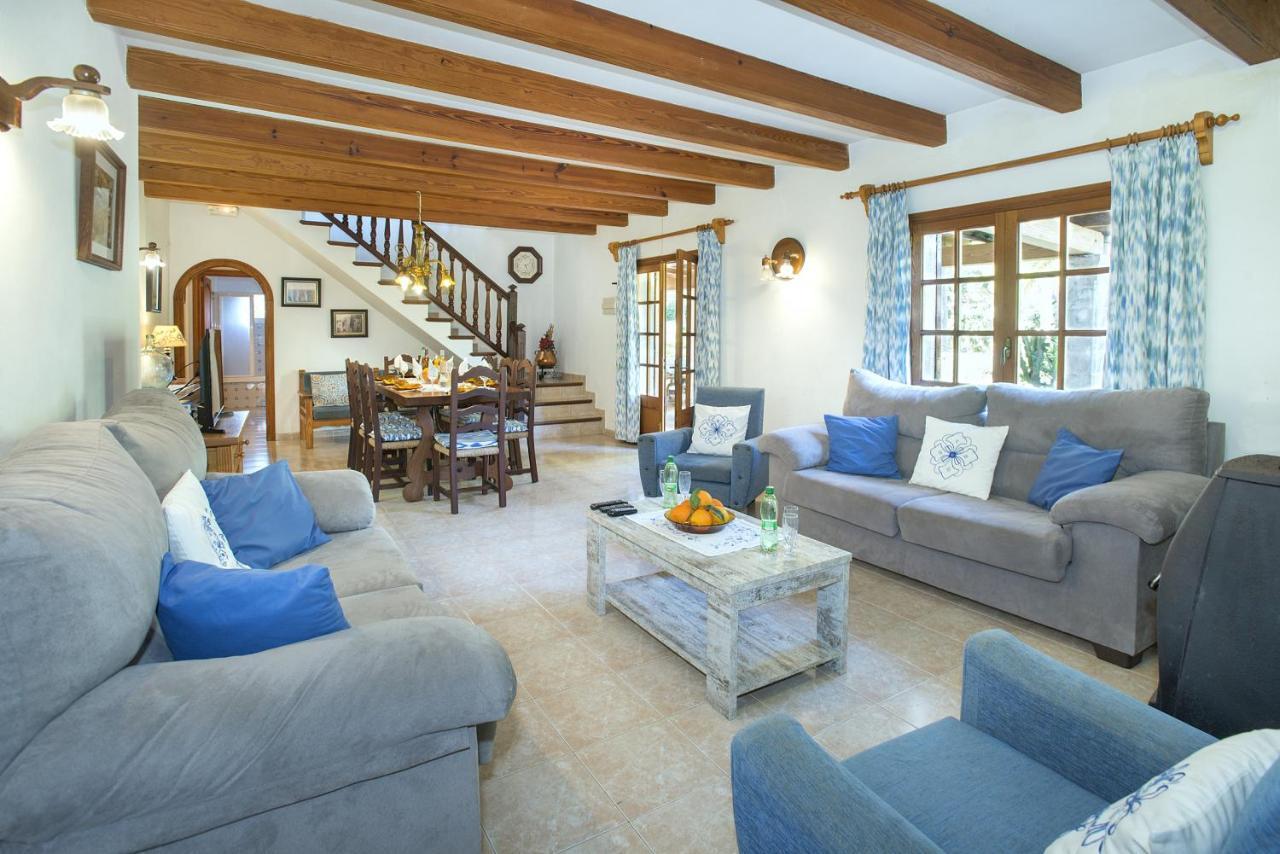 Owl Booking Villa La Font - Relax With A Big Pool Pollenca Bagian luar foto
