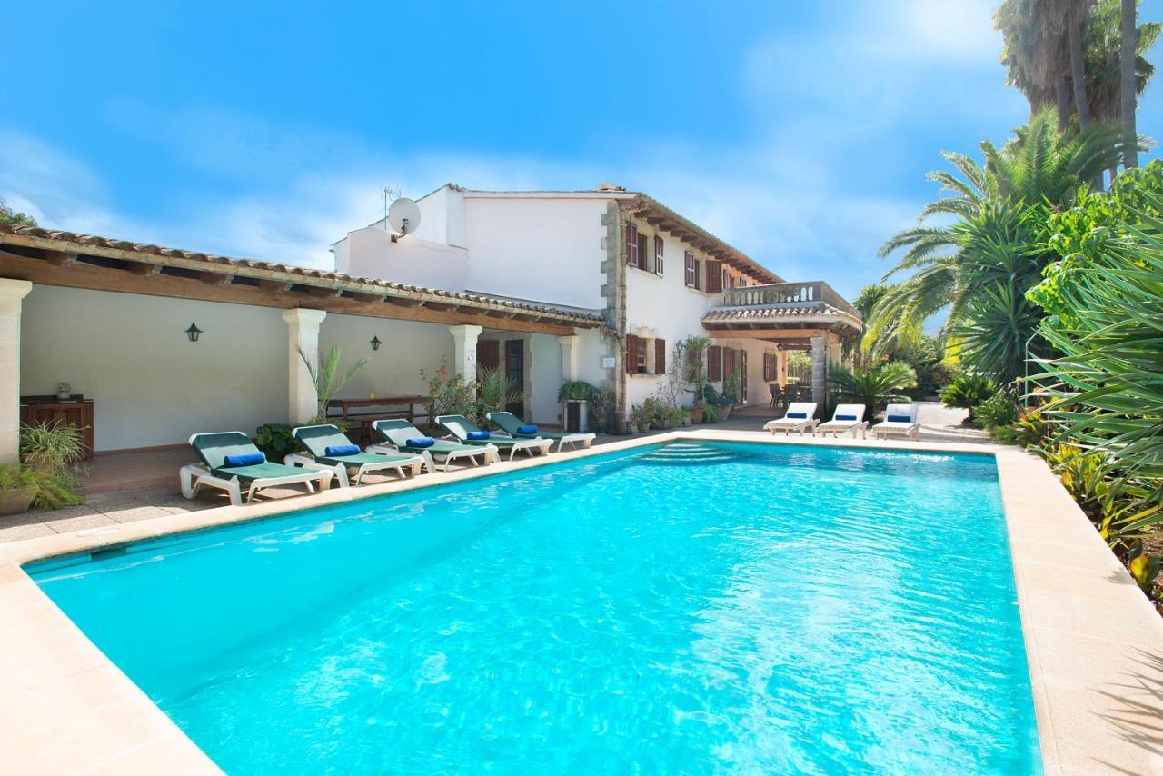 Owl Booking Villa La Font - Relax With A Big Pool Pollenca Bagian luar foto
