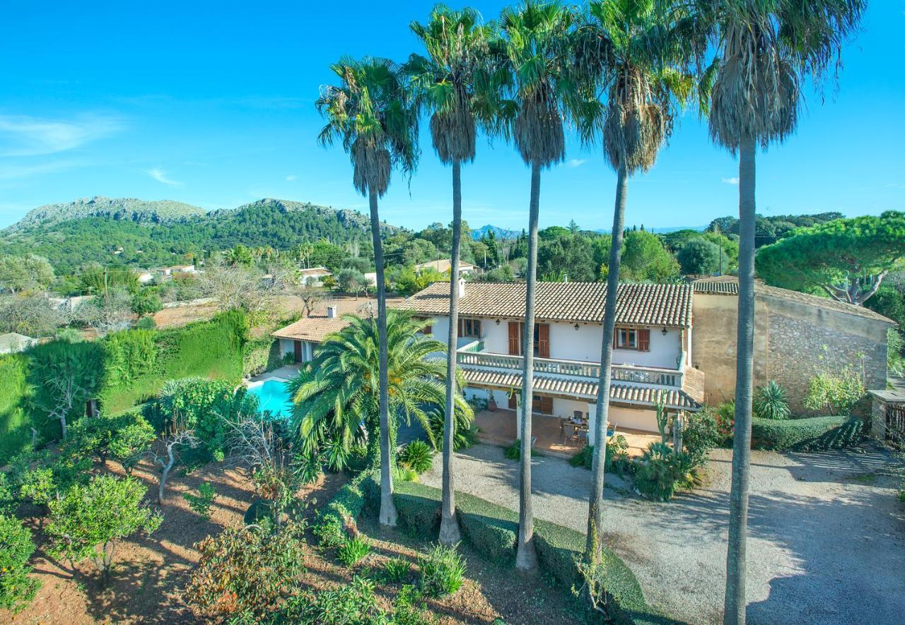Owl Booking Villa La Font - Relax With A Big Pool Pollenca Bagian luar foto