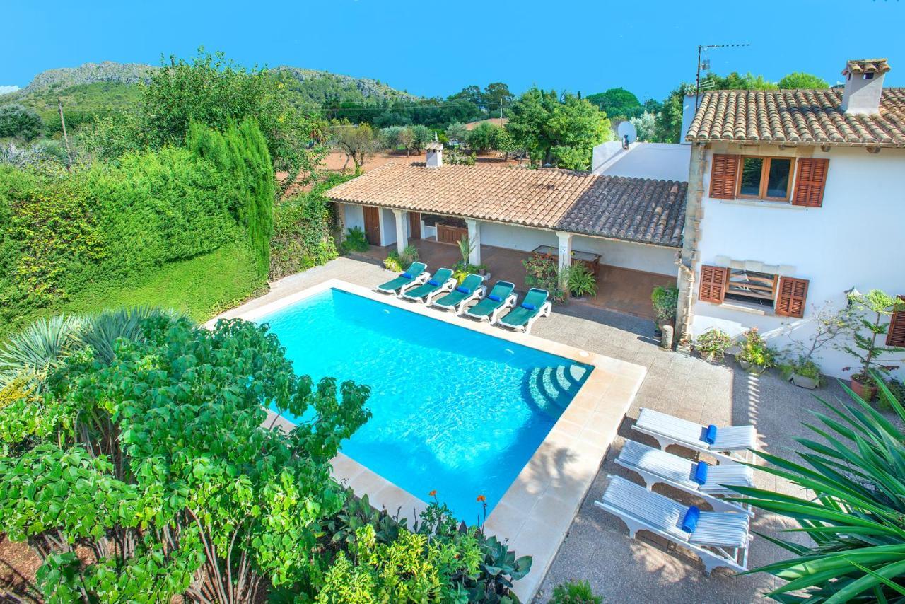 Owl Booking Villa La Font - Relax With A Big Pool Pollenca Bagian luar foto