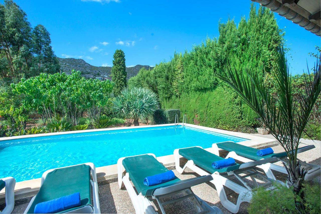 Owl Booking Villa La Font - Relax With A Big Pool Pollenca Bagian luar foto