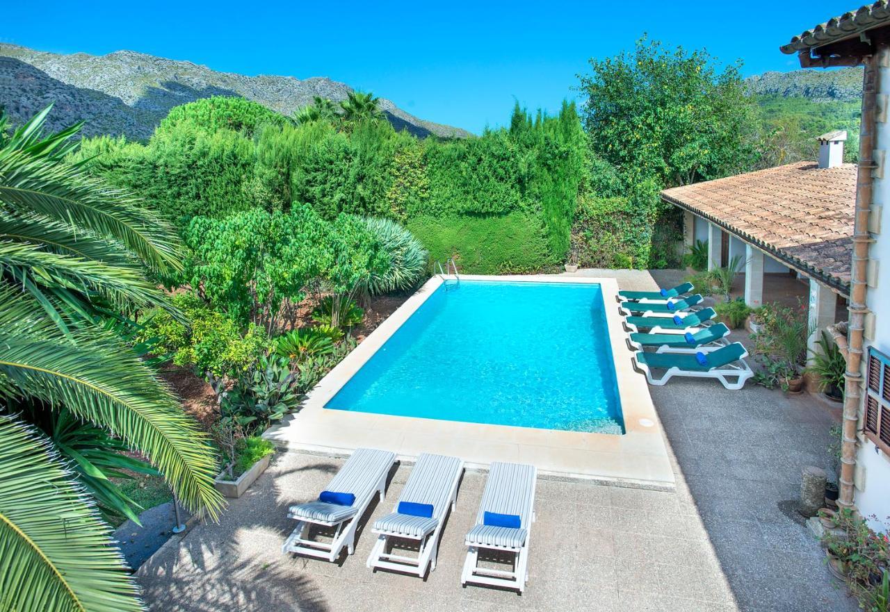 Owl Booking Villa La Font - Relax With A Big Pool Pollenca Bagian luar foto