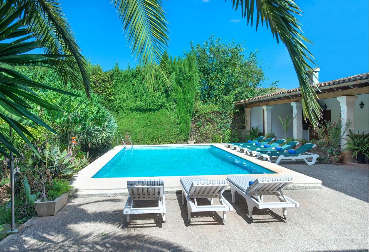 Owl Booking Villa La Font - Relax With A Big Pool Pollenca Bagian luar foto