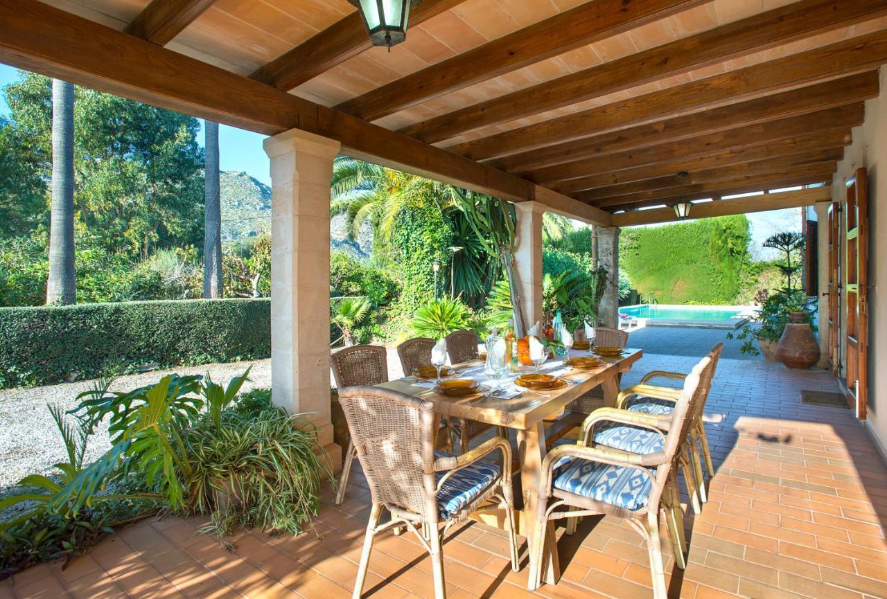 Owl Booking Villa La Font - Relax With A Big Pool Pollenca Bagian luar foto