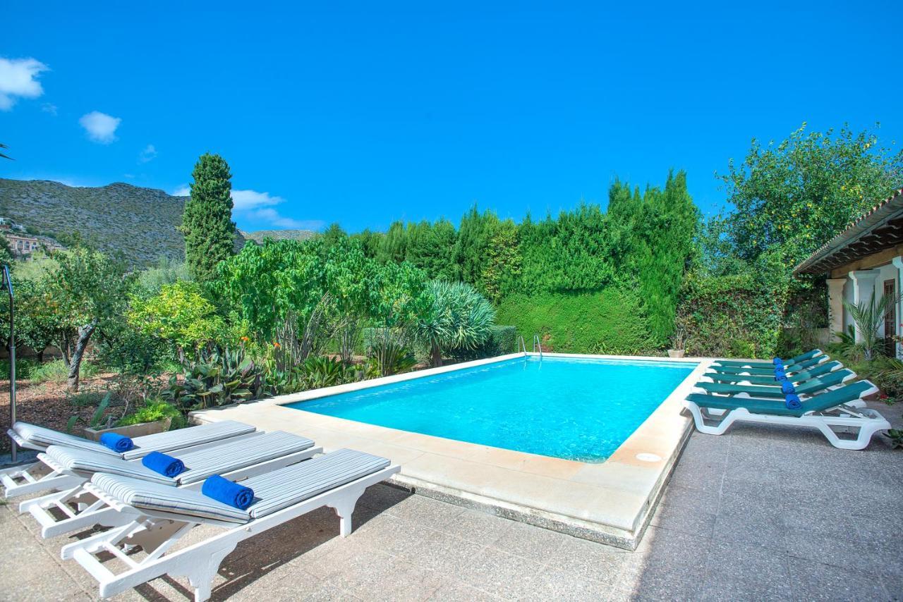 Owl Booking Villa La Font - Relax With A Big Pool Pollenca Bagian luar foto